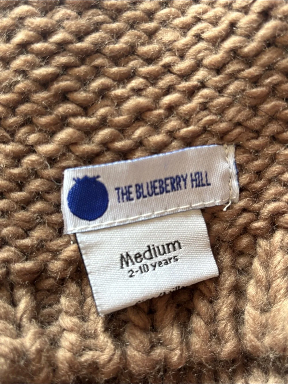 The Blueberry Hill Toddler/Kids Hartley Deer Knit Hat Medium